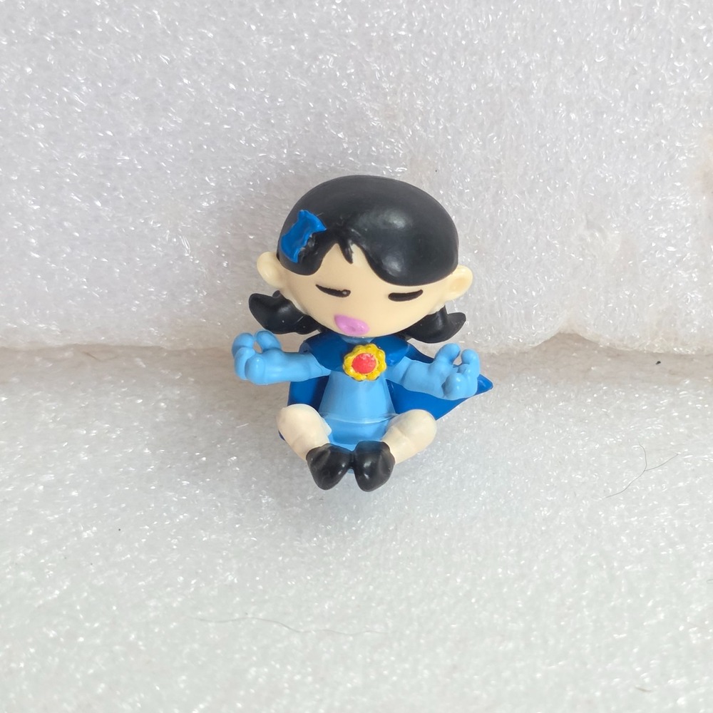 DC Comics Teen Titans Go RAVEN Tiny Miniature Figure s12 Meditate Sitting 1"